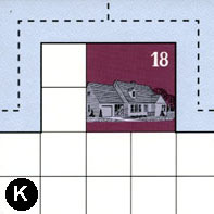 Tile K not rotated