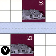 Tile V rotated clockwise three times (270 degrees)