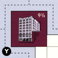 Tile Y rotated clockwise three times (270 degrees)