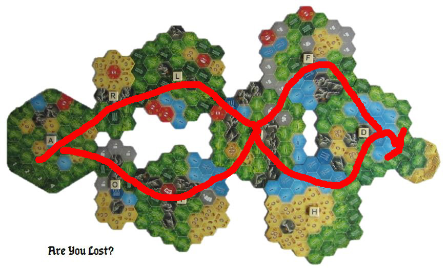 Selecting the End Tile